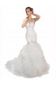 Comprar Sereia Amor Tule Comboio Capela Branco Vestidos de Noiva
