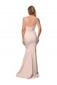 Comprar Bainha Amor Crepe Esticado & Tule Comprimento Chão Nu Vestidos de Madrinha / Vestidos de Noite / Vestidos de Festa