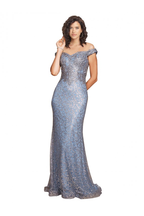 Comprar Sereia Amor Lantejoulas Comprimento Chão  Vestidos de Madrinha / Vestidos de Noite / Vestidos de Festa